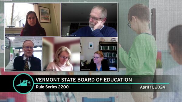 Vermont State Board of Education 4/11