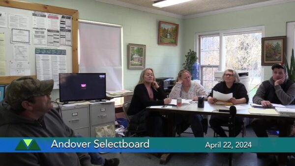 Andover Selectboard 4/22