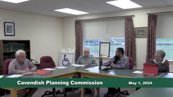 Cavendish Planning Commission 5/1