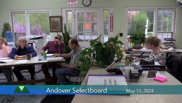 Andover Selectboard 5/13