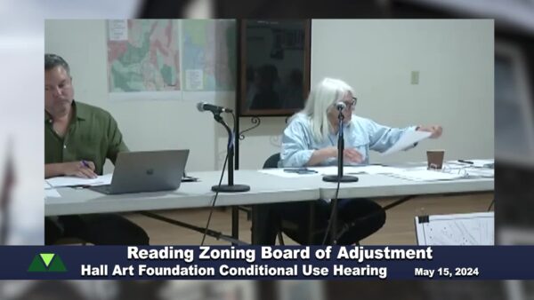 Reading Zoning Bd.- Hall Art Foundation Conditional Use Hrg.