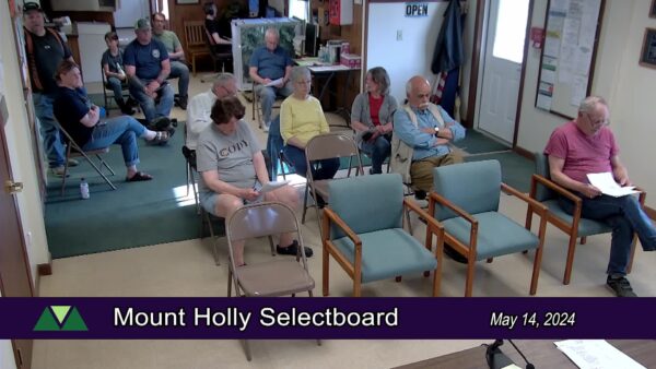 Mount Holly Selectboard 5/14