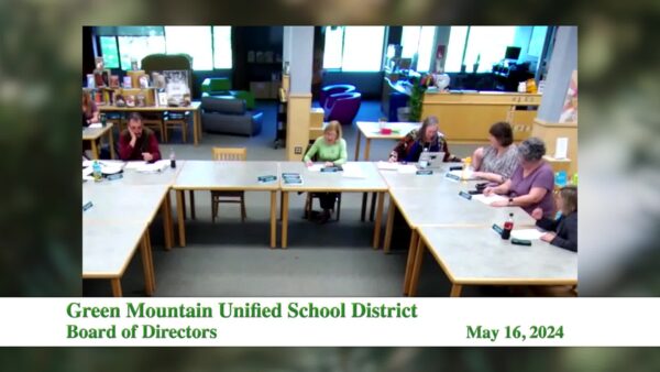 Green Mountain Unified School District 5/16