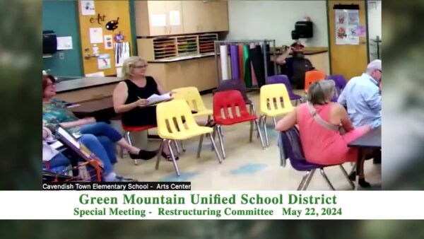 GMUSD Special Meeting- Restructuring Committee 5/22