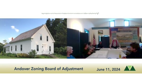 Andover Zoning Board of Adjustment 6/11
