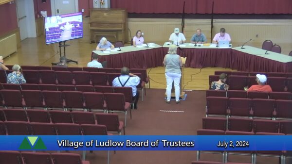 Village of Ludlow Board of Trustees 7/2