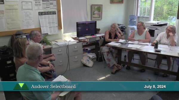 Andover Selectboard 7/8