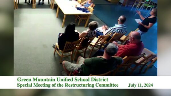 GMUSD Special Meeting- Restructuring Committee 7/11