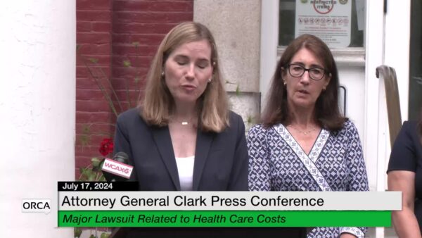 Atty. General Clark- Major Lawsuit Related to Health Care Costs