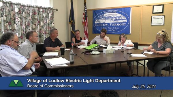 Village of Ludlow Electric Commission 7/25
