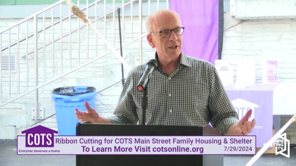 Sen. Welch- Ribbon Cutting for COTS