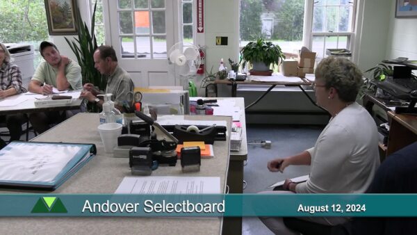 Andover Selectboard 8/12