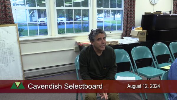 Cavendish Selectboard 8/12
