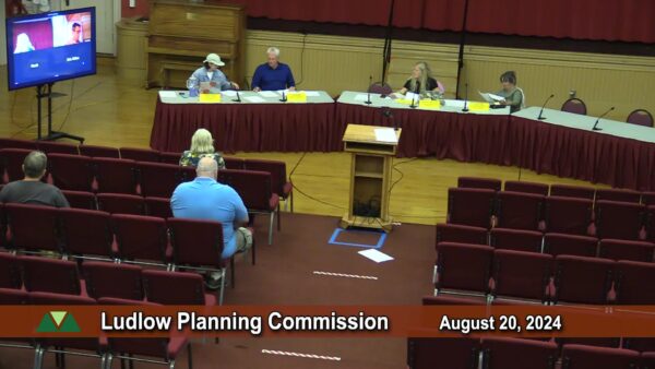 Ludlow Planning Commission 8/20