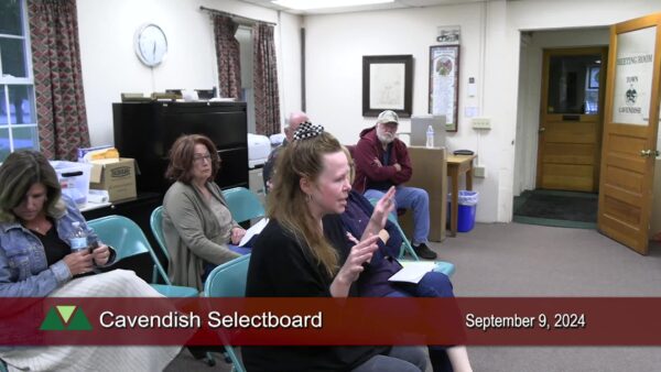 Cavendish Selectboard 9/9