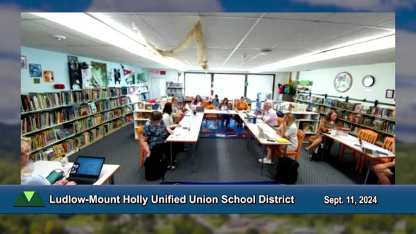 Ludlow-Mount Holly Unified Union School District 9/11