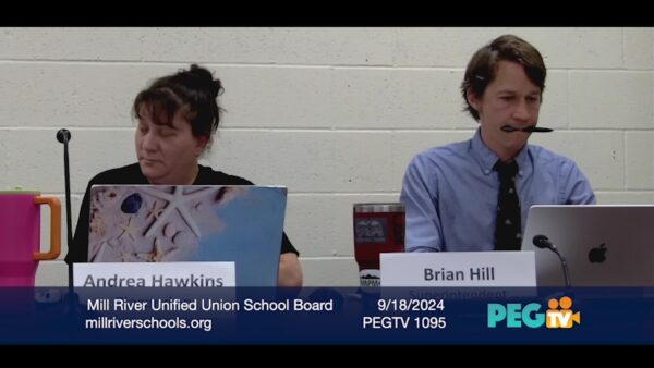 Mill River Unified Union School District Board 9/18
