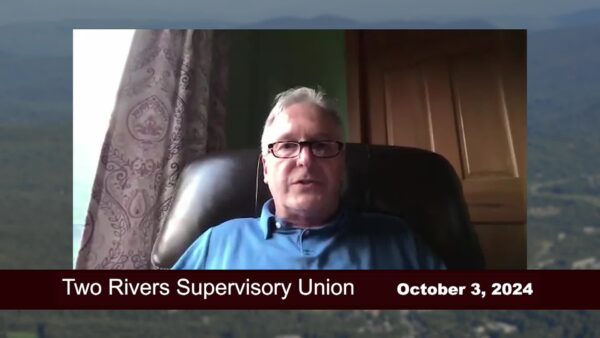 Two Rivers Supervisory Union Board of Directors 10/3