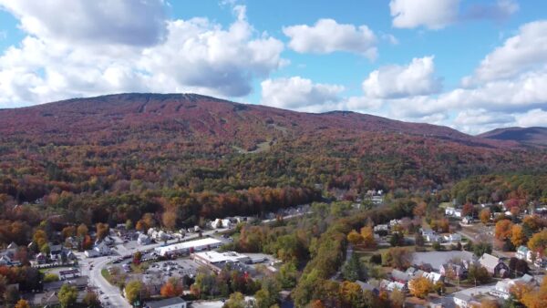 Fall Flight over Ludlow