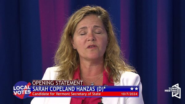 VT Secretary of State Candidate Forum