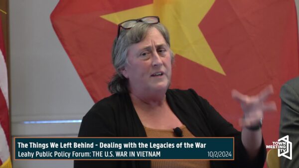 Leahy Public Policy Forum- The Things We Left Behind