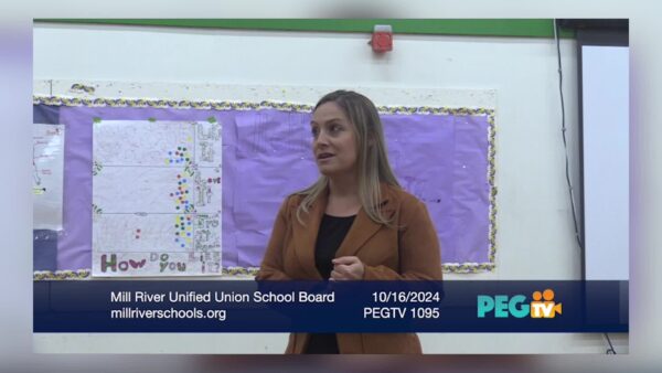 Mill River Unified Union School Board 10/16