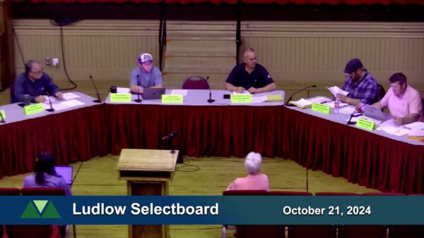 Ludlow Selectboard 10/21