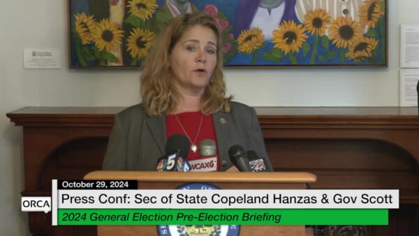 Sec. of State Hanzas- Gov. Scott Pre-Election Briefing