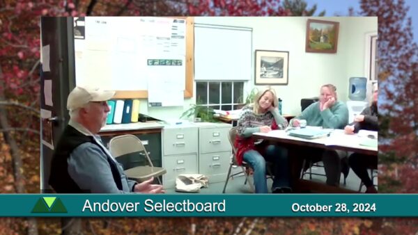 Andover Selectboard 10/28