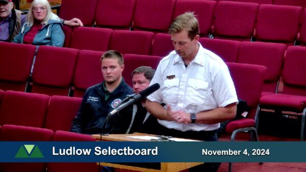Ludlow Selectboard 11/4