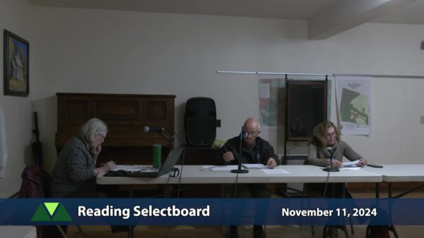 Reading Selectboard 11/11