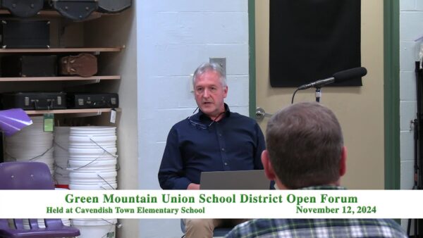 Green Mountain Union School District Open Forum