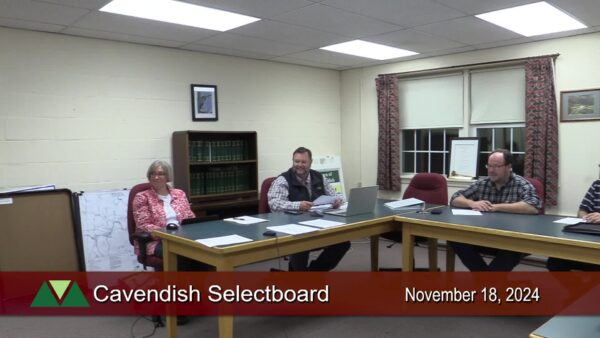 Cavendish Selectboard 11/18