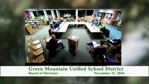 Green Mountain Unified School District Board 11/21