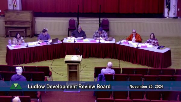 Ludlow Development Review Board 11/25