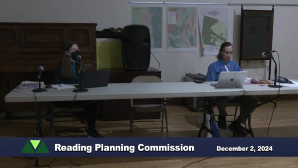 Reading Planning Commission 12/2