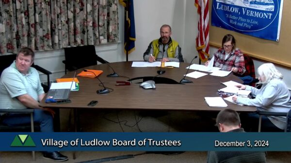 Village of Ludlow Board of Trustees 12/3