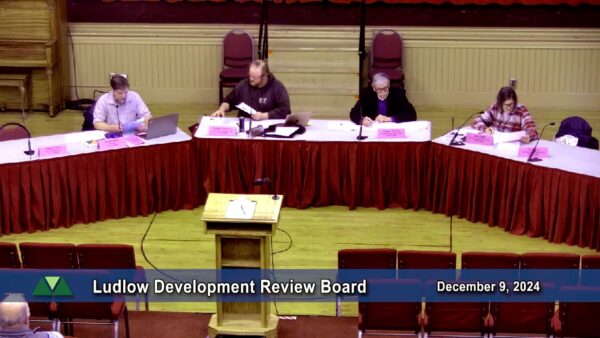 Ludlow Development Review Board 12/9