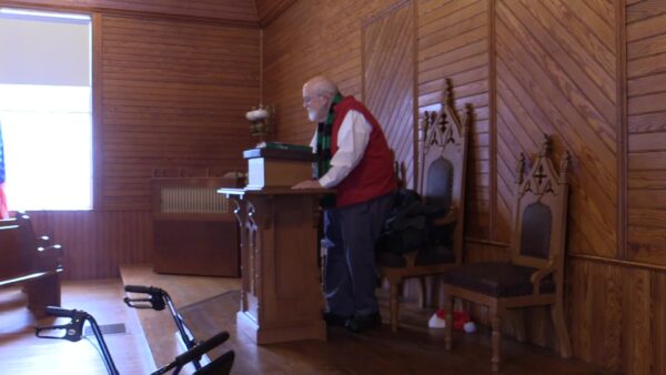 Caroling at the Calvin Coolidge Holiday Open House
