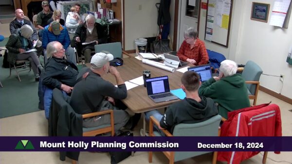Mount Holly Planning Commission 12/18