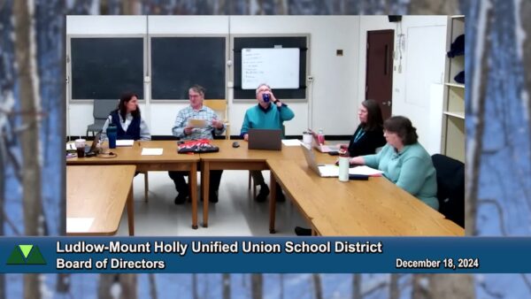 Ludlow-Mt. Holly UU School District Board 12/18
