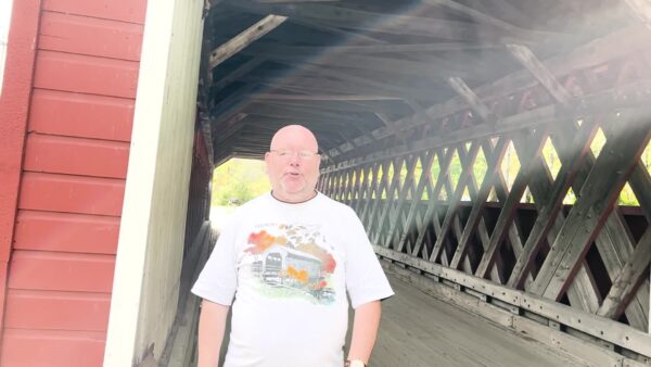 VT’s 100 Covered Bridges- Silk Rd. Bridge Bennington