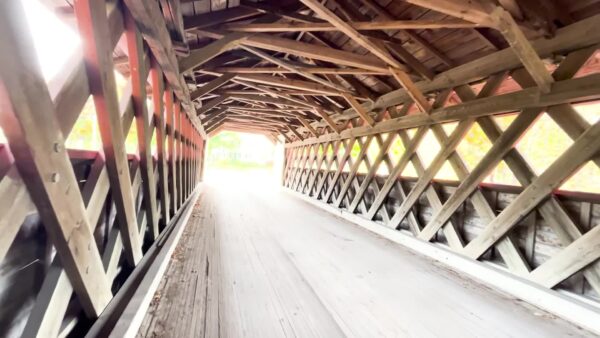 VT’s 100 Covered Bridges- Henry Bridge Bennington