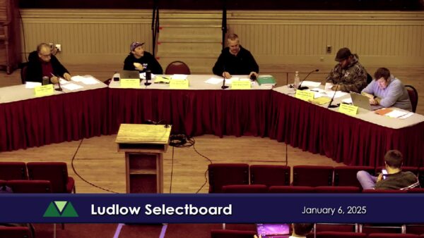 Ludlow Selectboard 1/6