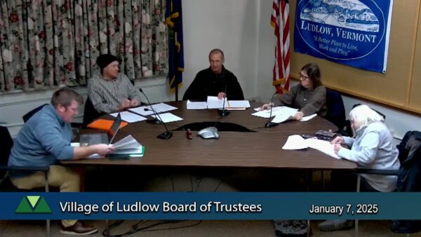 Village of Ludlow Board of Trustees 1/7