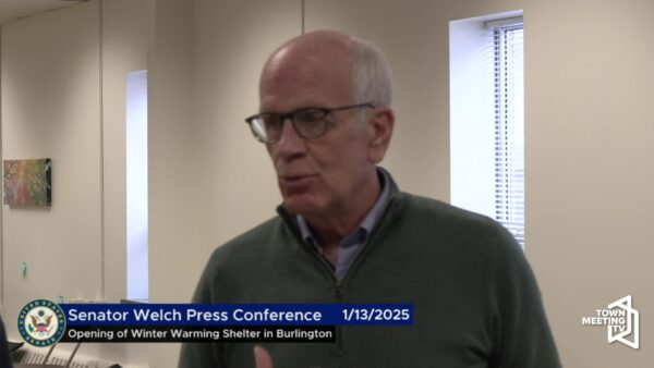 Senator Peter Welch- New Shelter in Burlington