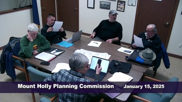 Mount Holly Planning Commission 1/15