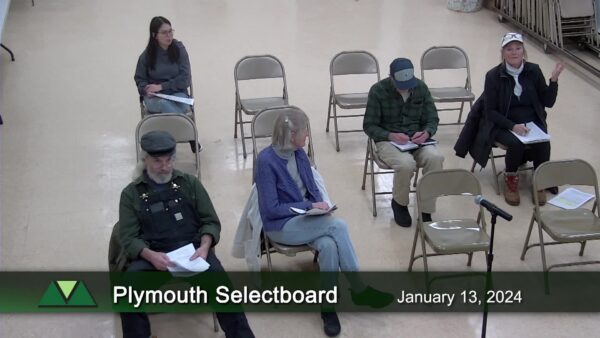 Plymouth Selectboard 1/13