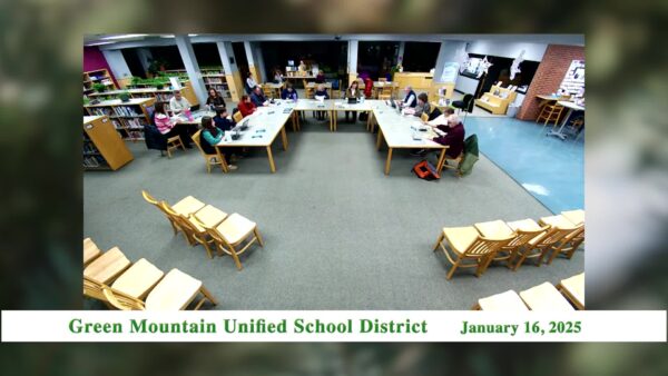 Green Mountain Unified School District Board 1/16