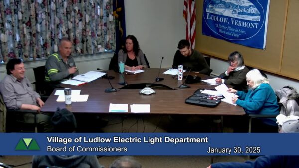 Village of Ludlow Electric Commission 1/30